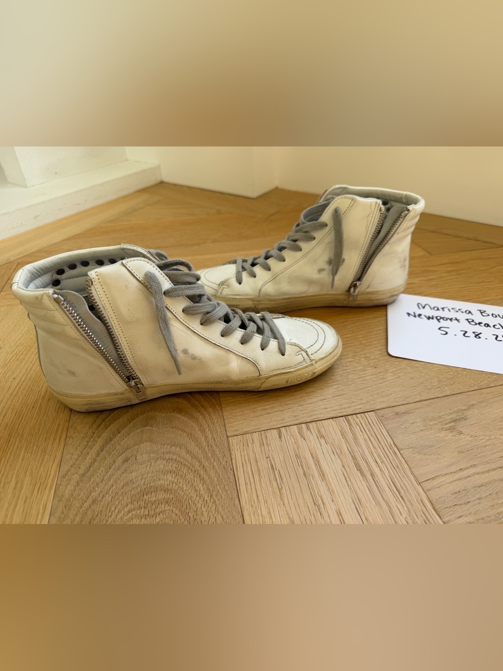 Golden Goose Private Edition Slide High Top
Sneakers EUC - Picture 13 of 16